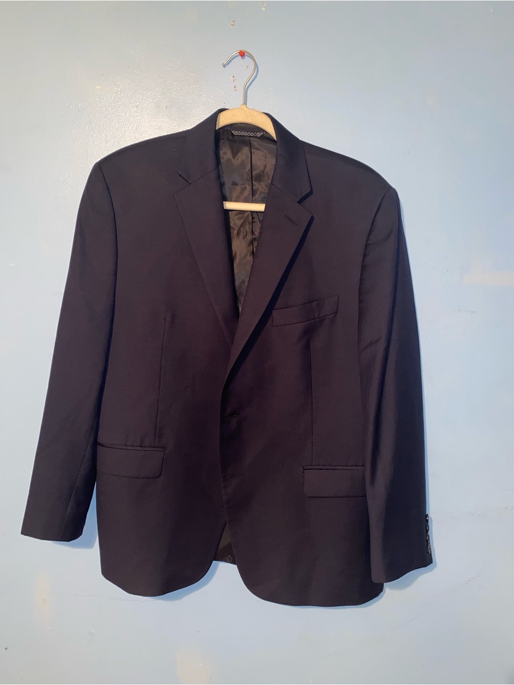 Classic Men's Navy Blazer - Tailored Look